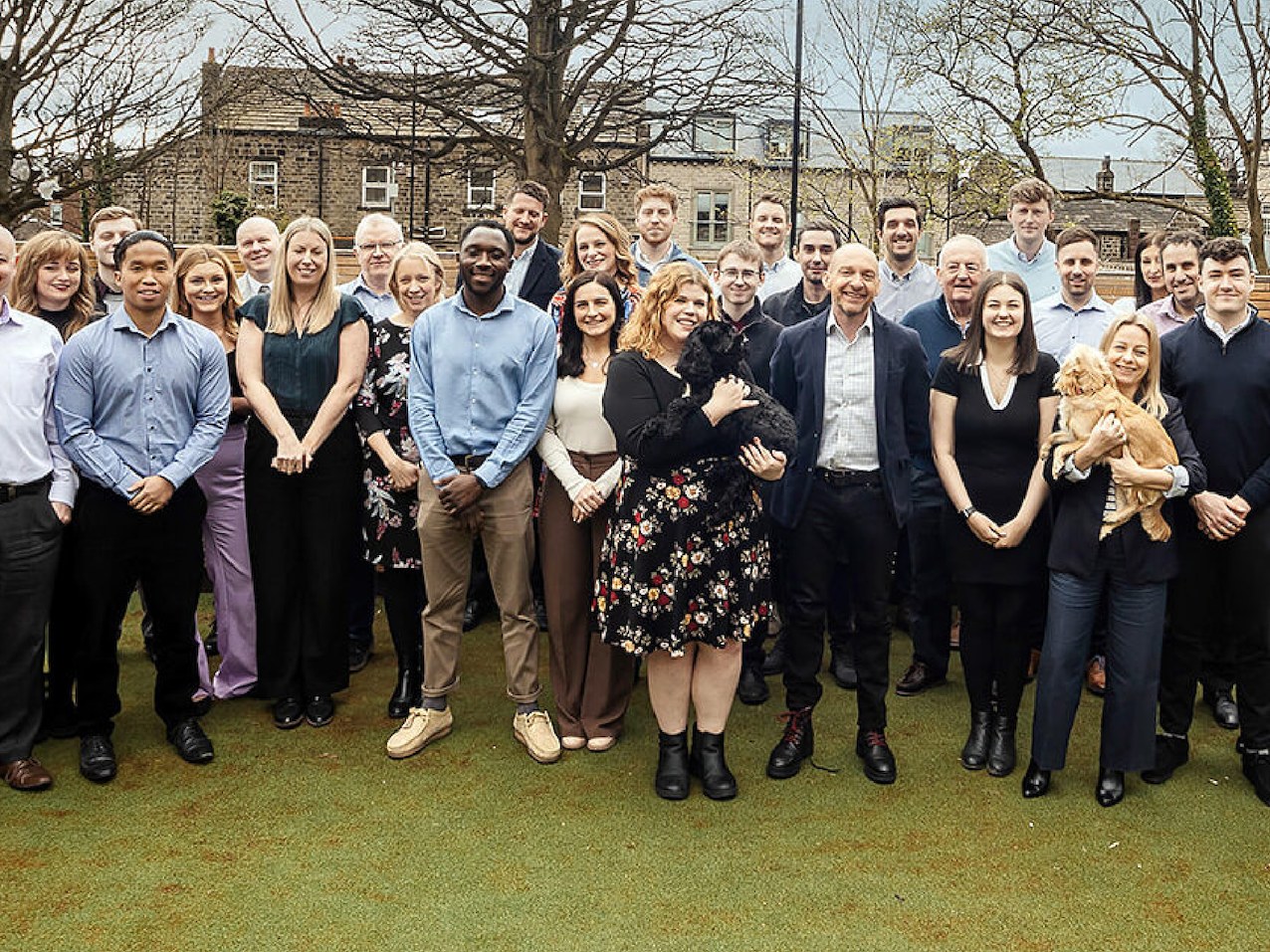 The Futures recruitment team - 45 staff at their Harrogate offices
